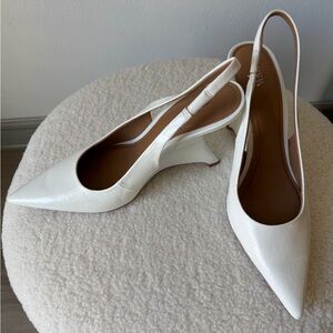 Zara ASYMMETRIC HEELED Slingback